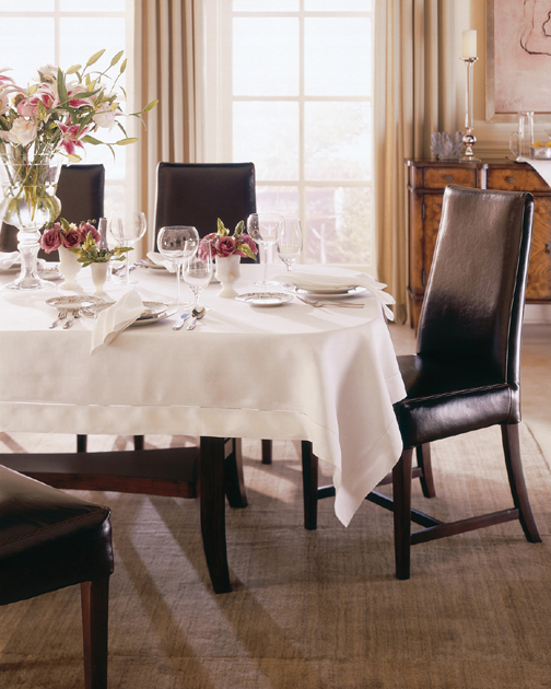 Classico Hemstitched Table Linens
