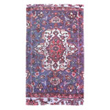 Versaille Rug Blue Cotton Bath Mats by Fresco | Gracious Style