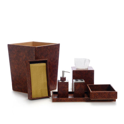 Kim Seybert Vimini Sienna Bath Accessories | Gracious Style