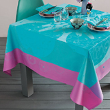 Virginia Kiss Blue Table Linens | Gracious Style