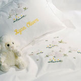 Wooly Sheep Baby Quilt and Sham | Gracious Style