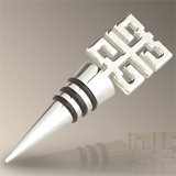 L'Objet Orient Platinum Wine Stopper | Gracious Style